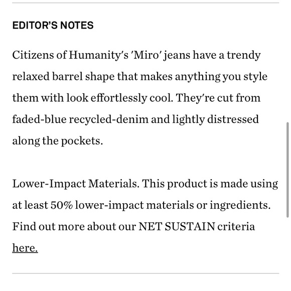 Citizens of Humanity Miro Jeans - Picture 4 of 6